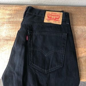Levi’s 505 Relaxed Fit Jeans 33x32 BLK